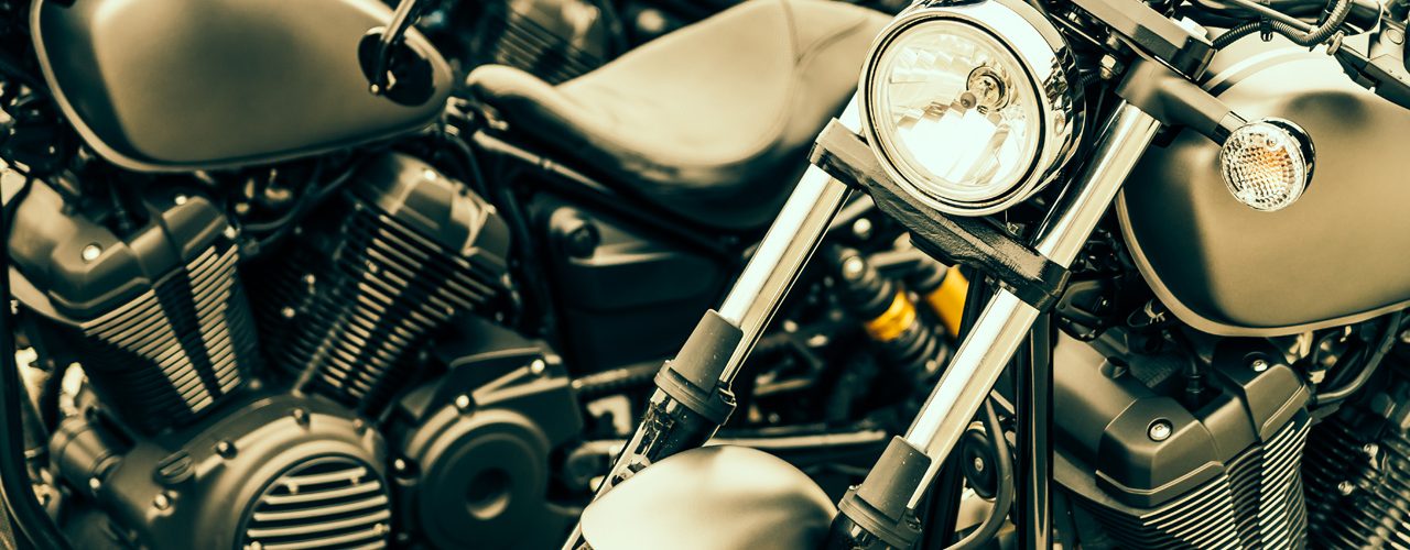 Sepia Photograph Of Two Motorcycle Transport Bikes