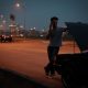 car breakdown at night